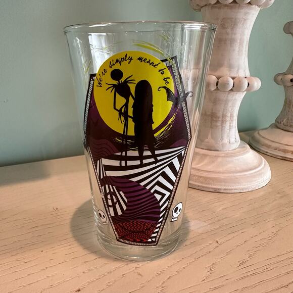 Nightmare Before Christmas Tumblers Coolers Tim Burton 10 oz set of 4